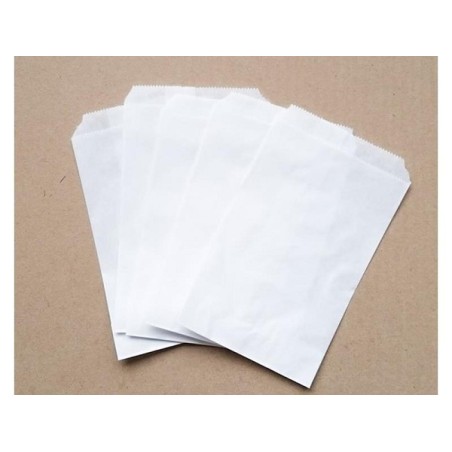 Witte zakjes 26x33cm 500 st