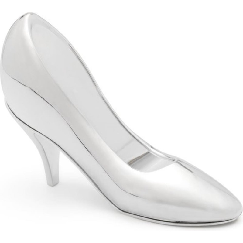 Zilverstad Tirelire chaussure plaqué argent 13x10cm