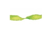 Crepedraaiguirlande 6m l.groen pk/5