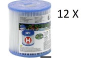 Intex H-filterpatroon PER 12 stuks