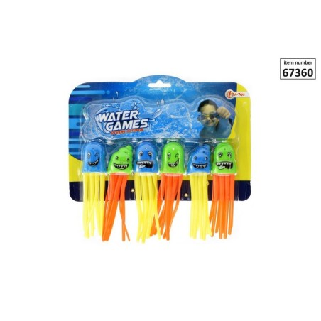 Toi Toys Duik octopussen 6 stuks