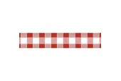 Damast papier 1,20x8m ruit rood