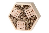 Insectenhotel hexagon naturel