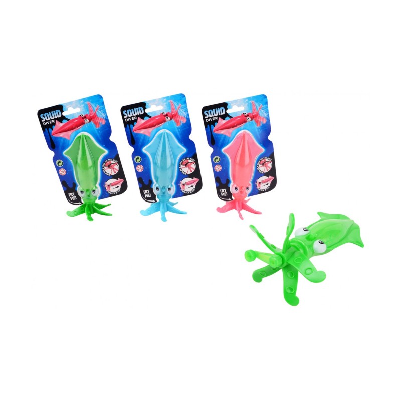 Aqua Fun Torpedo inktvis op kaart