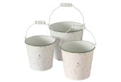 Emmer Daysa 3-delige set h12/13/14cm wit