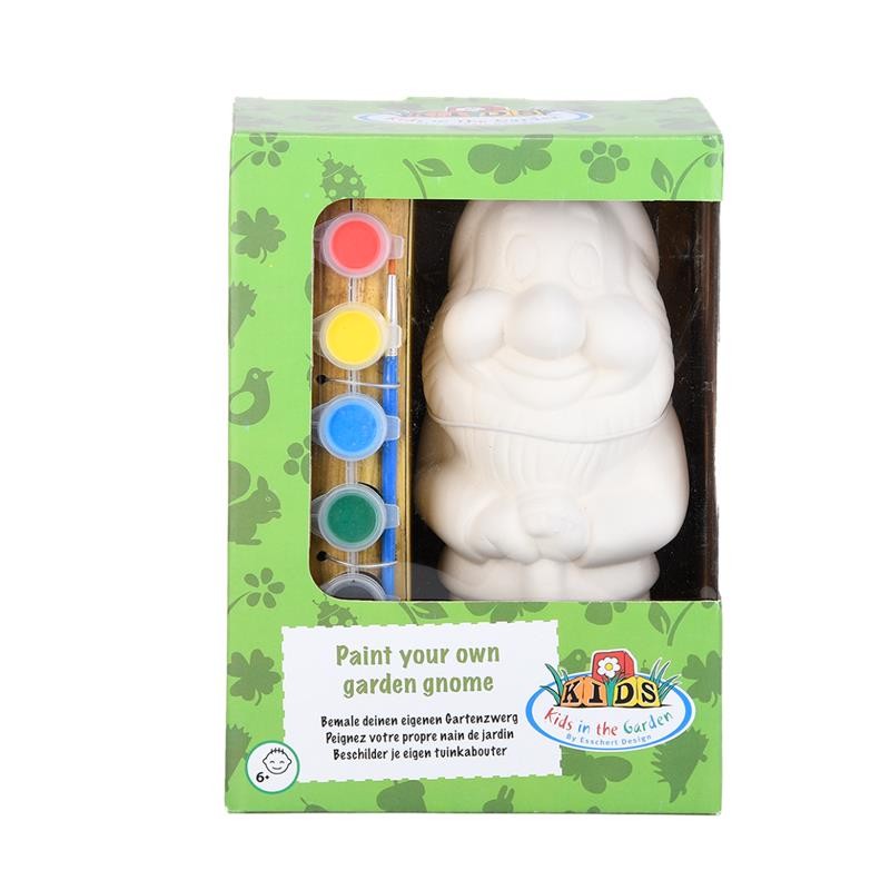 Verf je eigen tuinkabouter 21cm