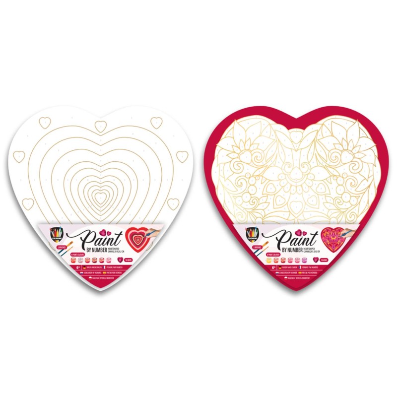 Grafix Schilderen op nummer 29x29cm