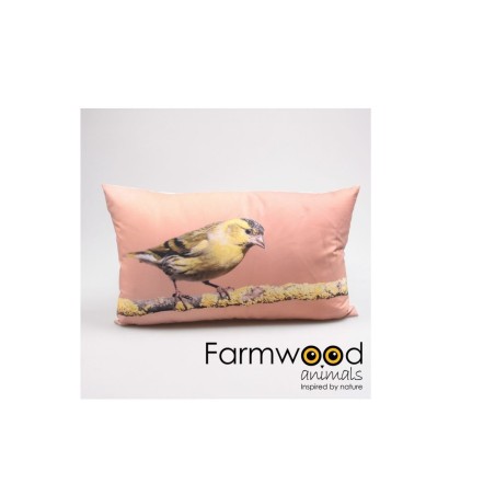 Buitenkussen distelvink 30x50cm