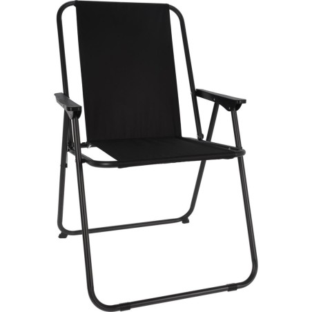 Vouwstoel 57x48x42cm zwart