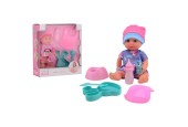 John Toy Baby Rose drink + plaspop 20cm