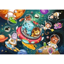 Ravensburger puzzel Space 2x12 stukjes