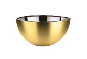 Schaal RVS Ø23,5cm goudkleurig