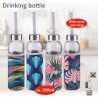 Alpina Drinkfles glas 500ml + hoes