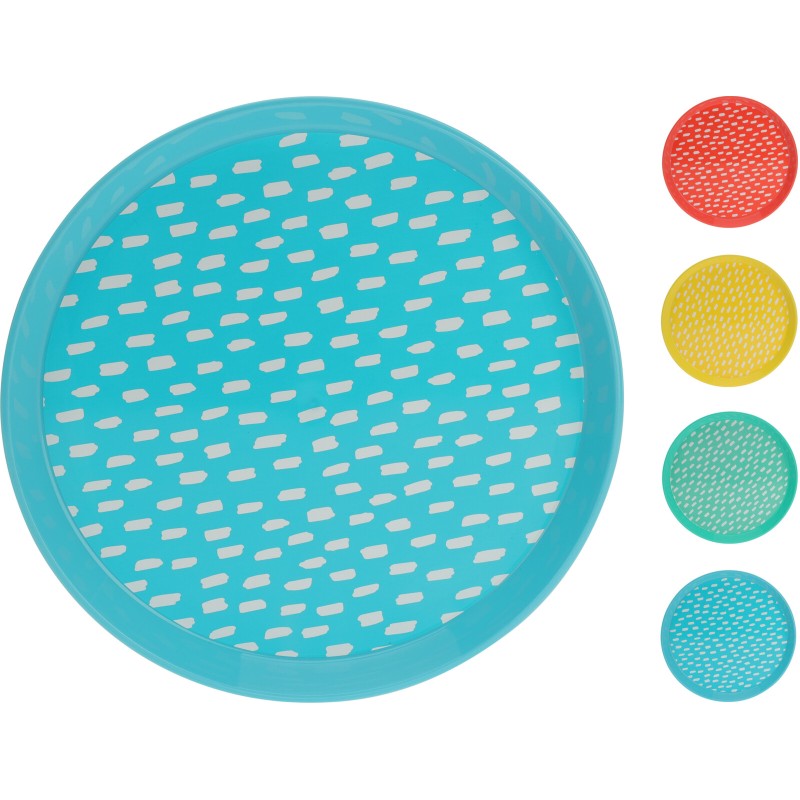 Bordenset 4-delig Ø21cm kunststof