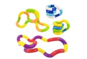 Wriggle snake tangle toy set a 6 stuks
