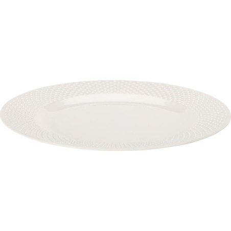 Bord melamine Ø28cm wit