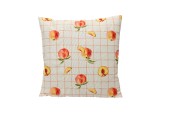 Kussen polyester buiten 45x45cm perzik