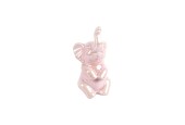 Olifant beeld oud roze 10x7,7x20,5cm