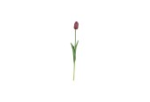 Kunstbloem tulp paars 10x10x47cm