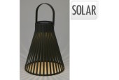 Solar lantaarn h24cm zwart