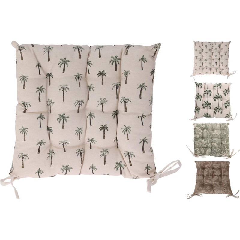 Stoelkussen tropisch design