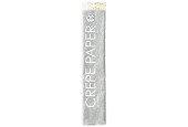 Crepe papier 50x250cm zilver