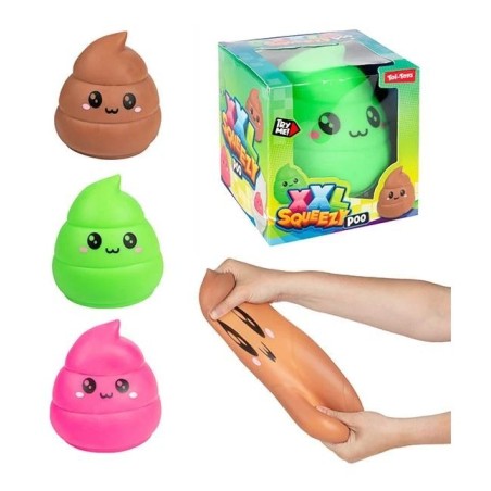 Kneedbare lachende drol XXL rekbaar 13cm