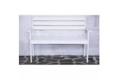 Semmy houten bankje 120cm wit