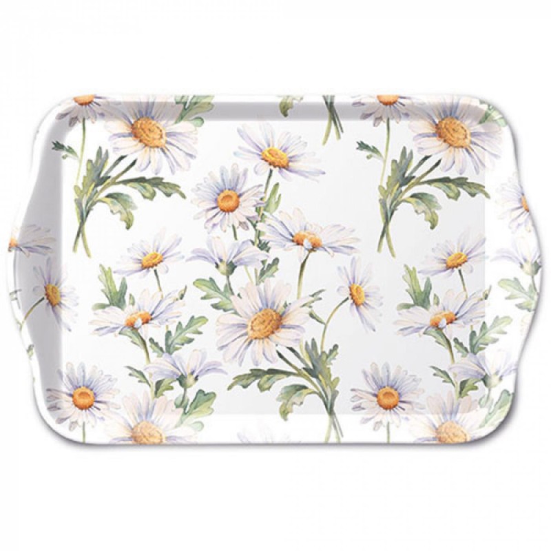 Ambiente Tray Beautiful daisies 13x21cm