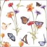 Ambiente Servetten Butterfly garden 33cm