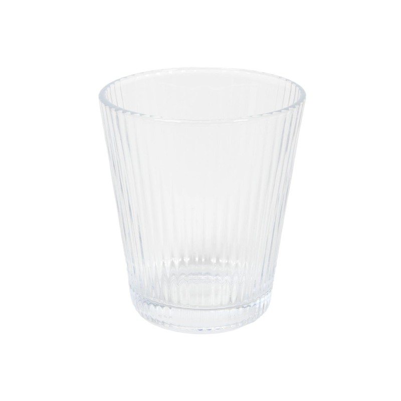 Drinkglas lines clear 335ml Ø9x10cm 6st