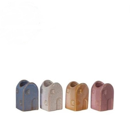 Bloemenvaas huisje Valarta S 4x4x6,5cm