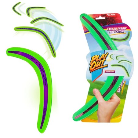Toi Toys PLAY OUT Boomerang Soft Grip