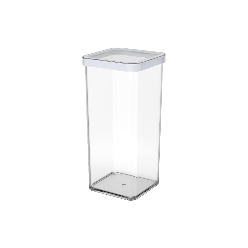 Rotho Loft Bewaardoos vierkant 1,5L wit