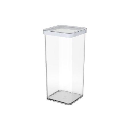 Rotho Loft Bewaardoos vierkant 1,5L wit