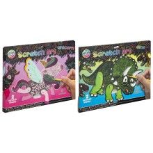 Moxy Kraskunst unicorn of dino 31,5x24cm