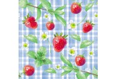 Duni Servetten Strawberry Picnic 33x33cm