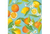 Duni Servetten Lemon Tree 24x24cm