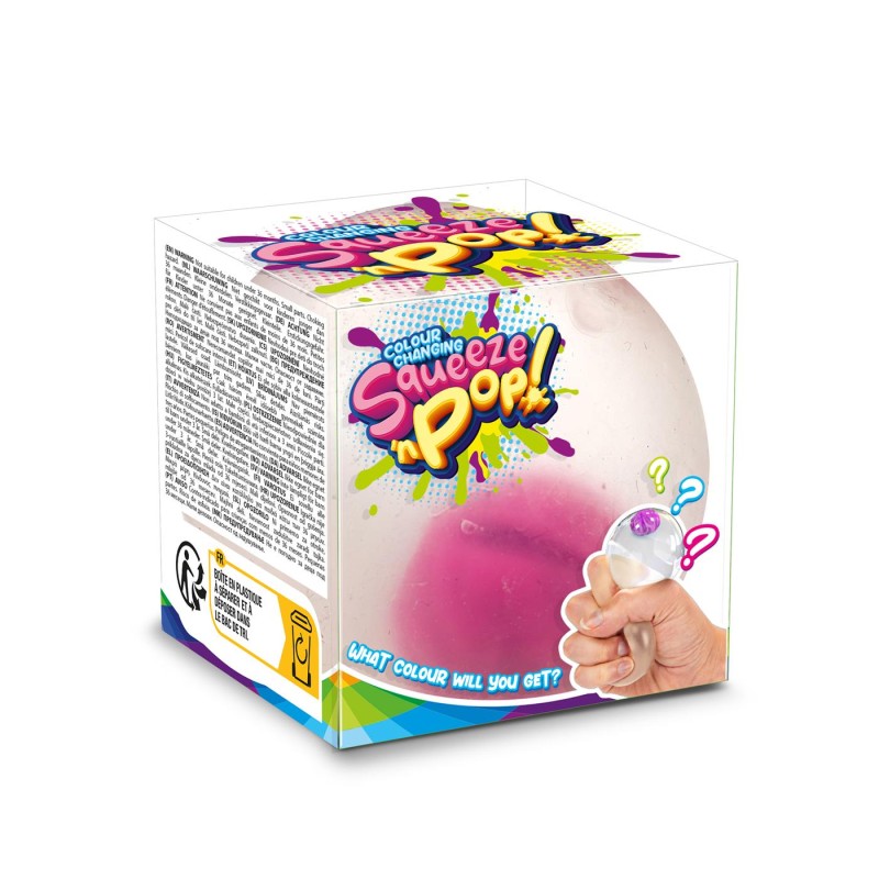 Fun Knijpbal Color Surprise 6cm