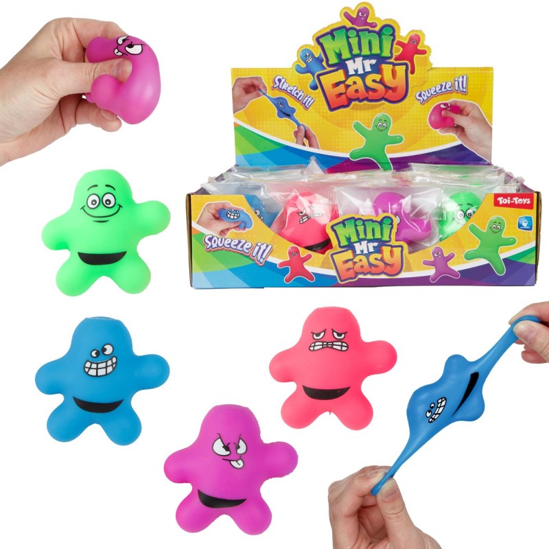 Fun Anti stresssfiguur Mr. Stretch 6cm
