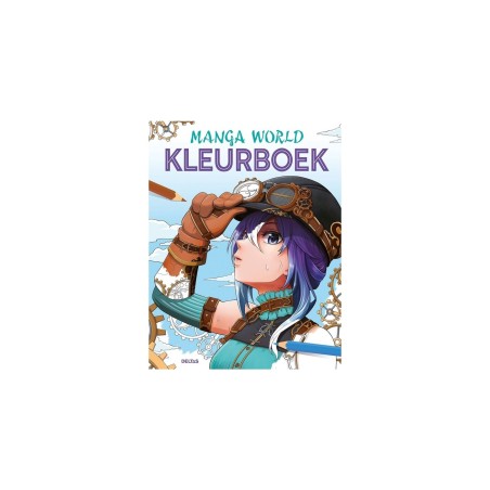 Deltas Manga World Kleurboek