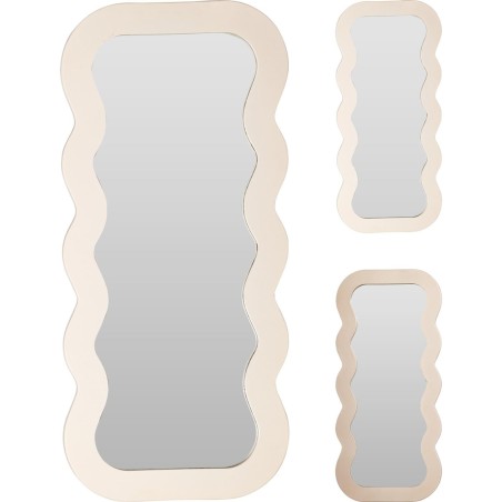 Spiegel golvend 37x80cm