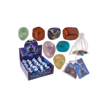 Chakra stenen set a 7 stuks 1,5x1cm