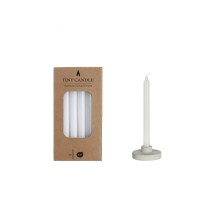 Kaarsen H14cmxØ1.2cm wit set a 12 stuks