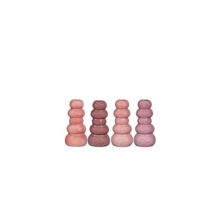 Pebble vaas H15xØ7cm pink 4ass colours