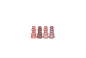 Pebble vaas H15xØ7cm pink 4ass colours
