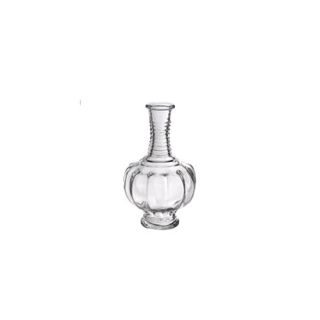 Trevi vaas glas Ø9xH15cm helder