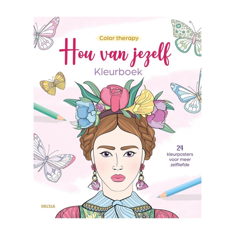 Color therapy Hou van jezelf Kleurboek