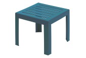Miami bijzet tuintafel 40x40cm blauw