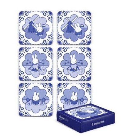 Onderzetters Nijntje souvenir molen 6st